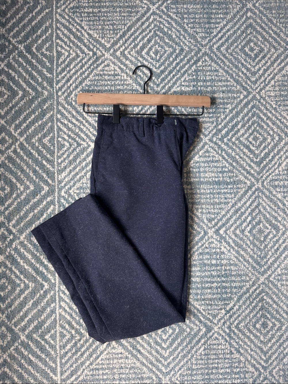 Reiss Men's Navy Blue Dress Pants